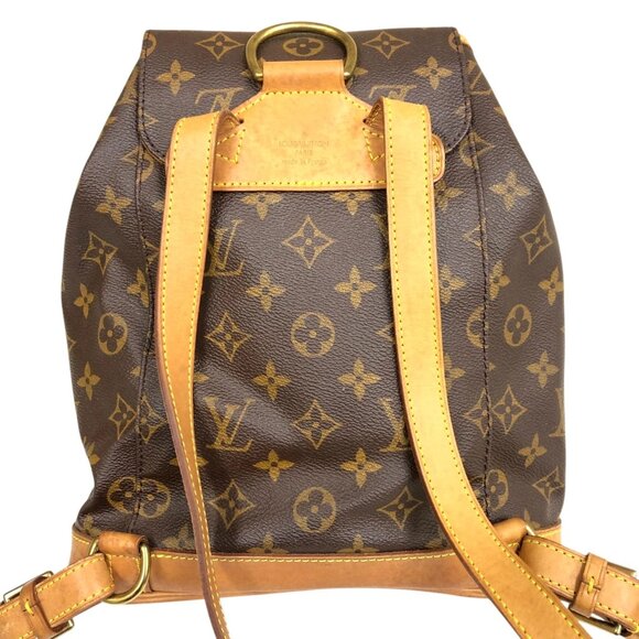 Authentic Louis Vuitton Montsouris MM Monogram Backpack jp560-111925 main image 8